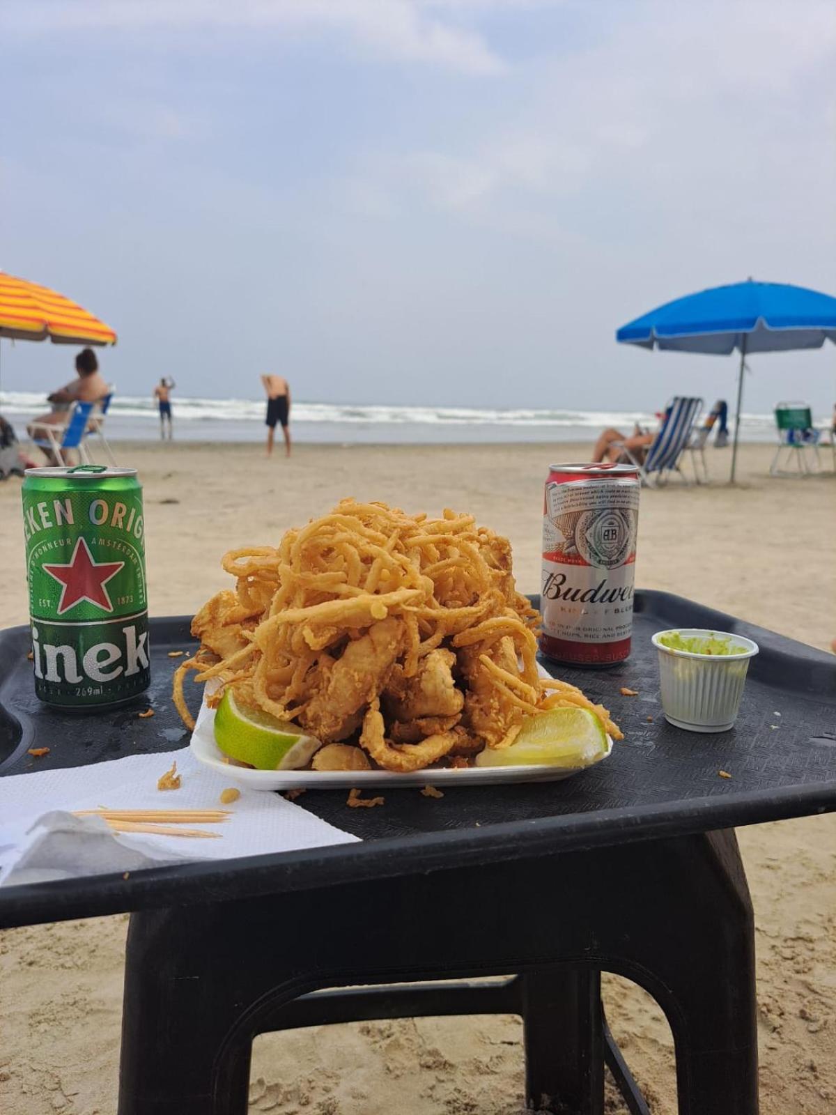 Apto Aconchegante Beira Mar Com Ar No Quarto Solemar Exterior foto